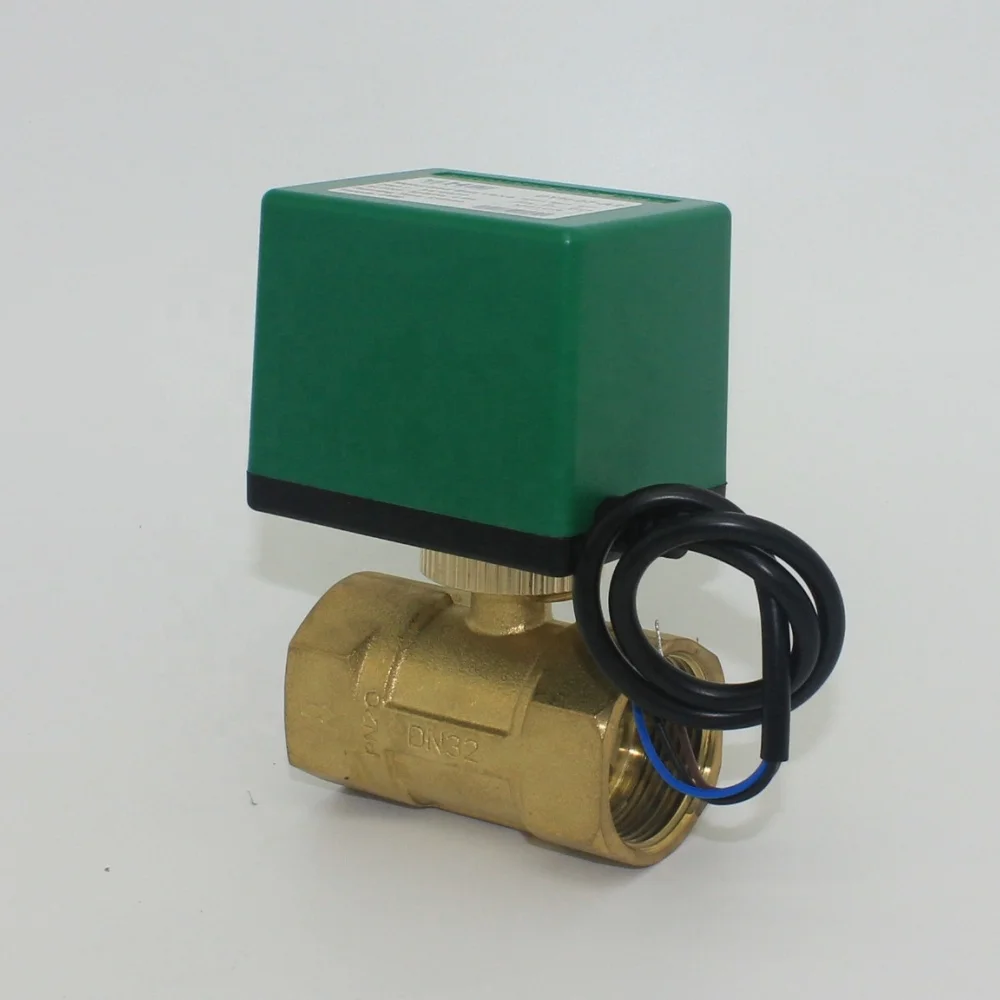 220v 1/2 3/4 1 inch 2 way 3way motorized control ball valve with electric actuator