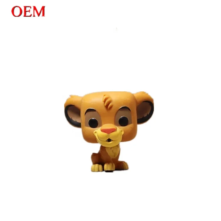 Manufacturer Plastic Pumba King Cartoon Characters Toy Animal Figure