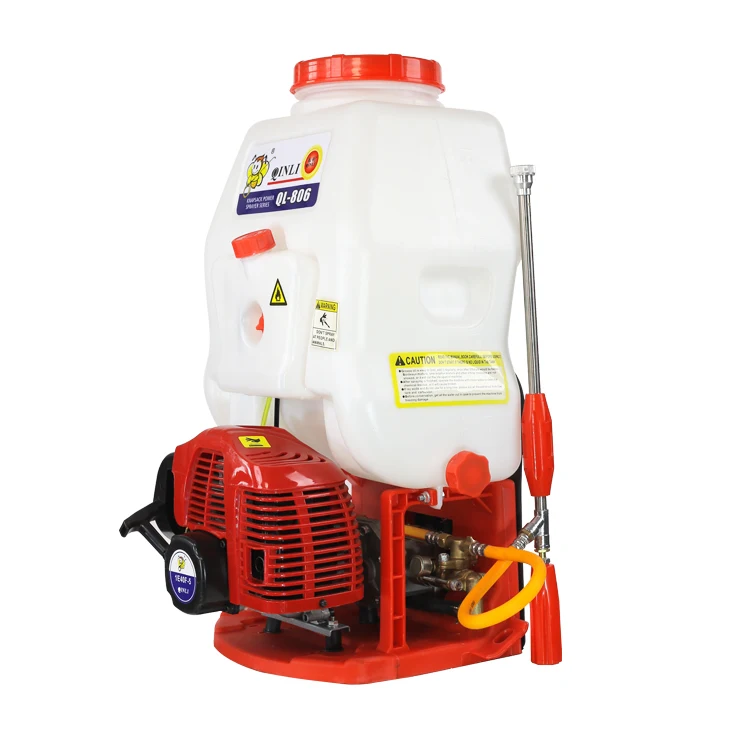 Qinli QL-806 Low Price Agricultural Power Sprayer Knapsack  4 stroke engine motorized sprayer gasoline power