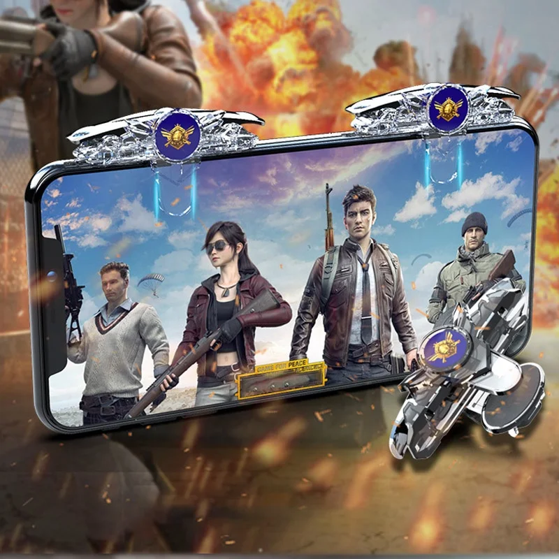 Game gaming phone joystick mobile controller fire pubg button triggers for PUBG mobile trigger