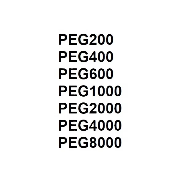 Поли (Этиленгликоль) Cas 25322-68-3 PEG200 PEG400 PEG800 колышек 1000 PEG4000 колышек 8000