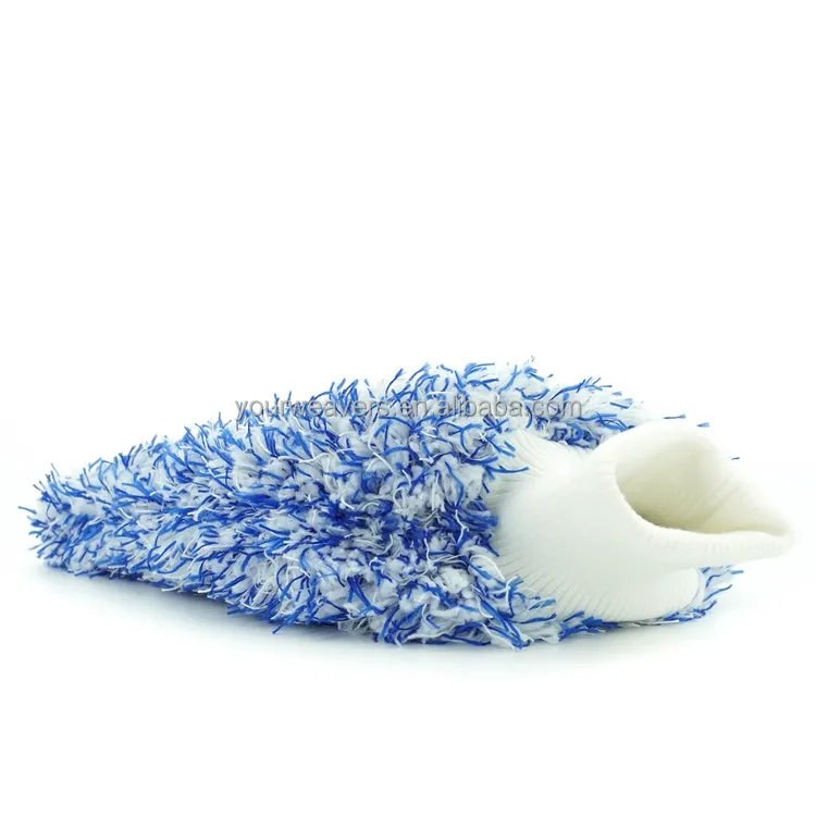 Premium Cyclone Korean Microfiber Washing Mitt Lint Scratch Free Sponge Glove Car Wash Mitt
