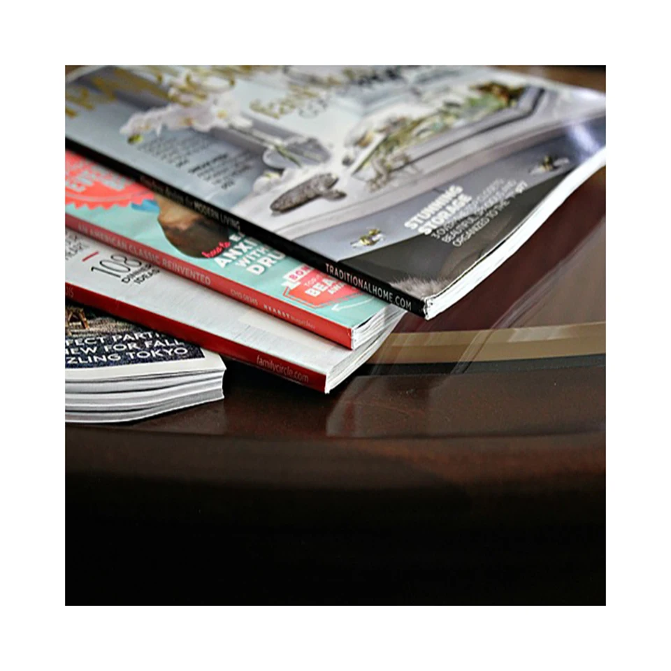 Good quality custom magazine printing perfect binding magazine