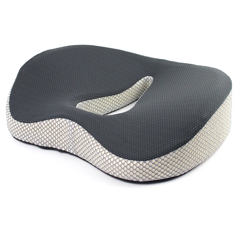Summer Office Chair Car Cool Orthopedic Gel Memory Foam Seat Cushion