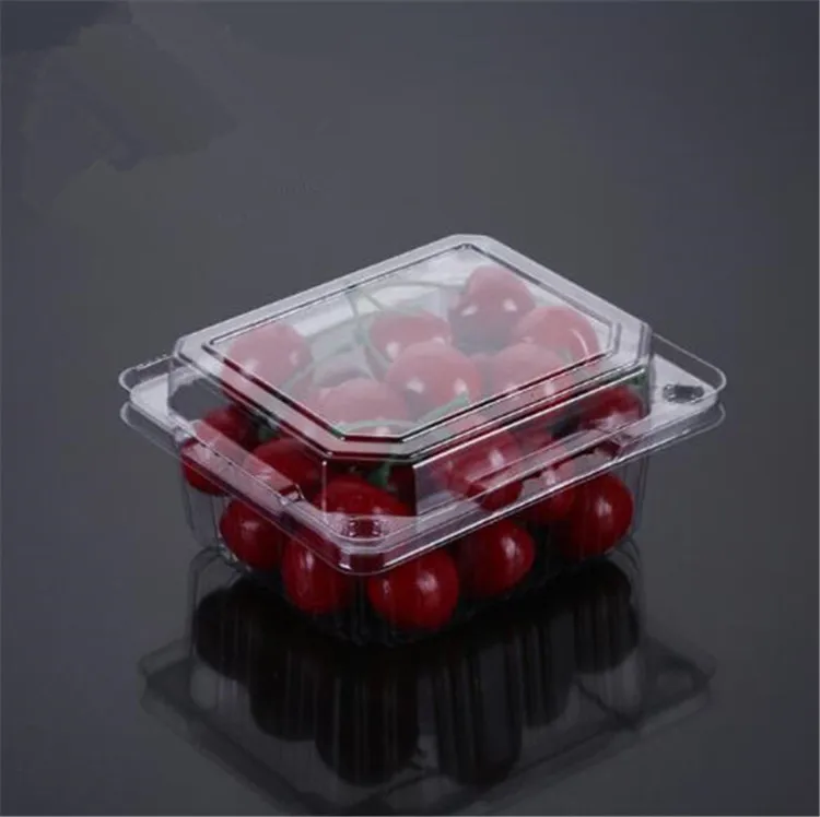 250g clamshell plastic fresh fruit packaging box