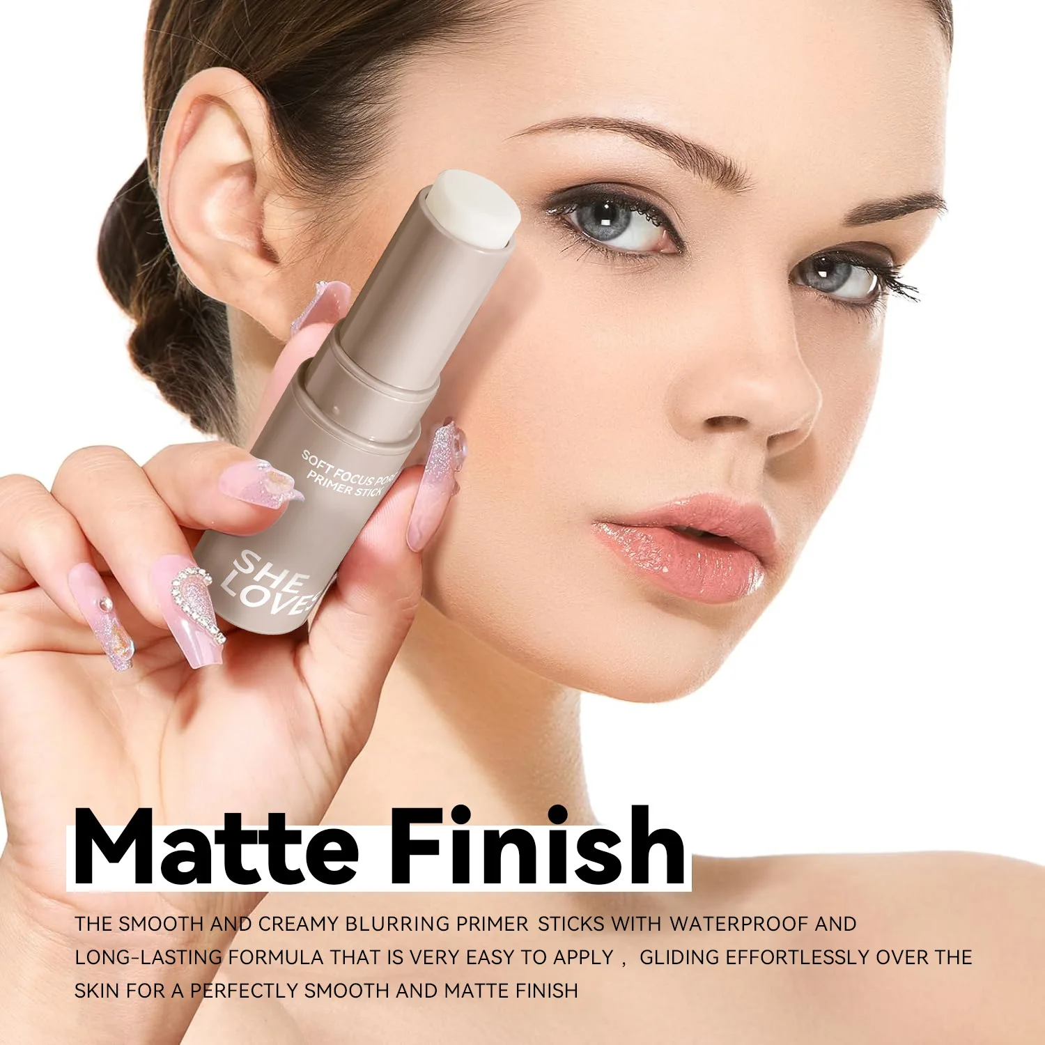 Professional Soft Focus Pore Primer Stick Cosmetics Oil Control Pore Invisible Base Stick Women Face Waterproof Makeup Primer