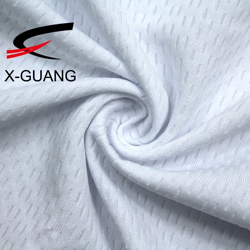 
100% Polyester Recycled Dry Fit Bird Eye Mesh Fabric & Recycled Plastic Fabric 