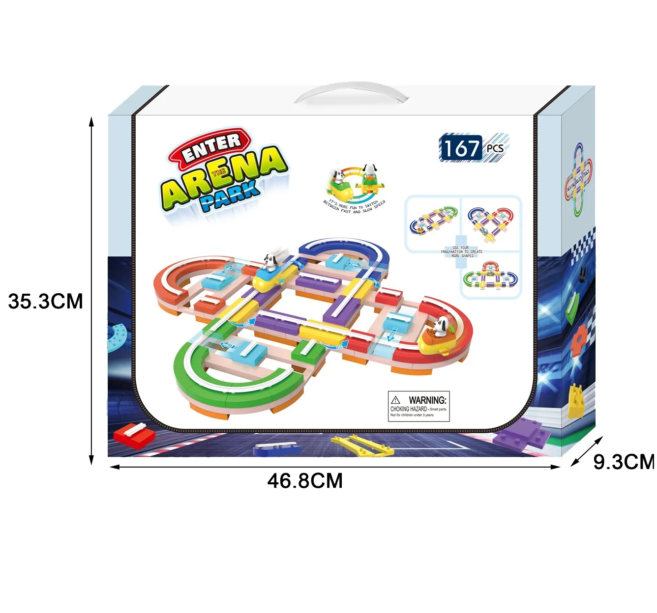 80 см Новый Строительный Блок поезд играть на стене пластиковый мини Электрический поезд