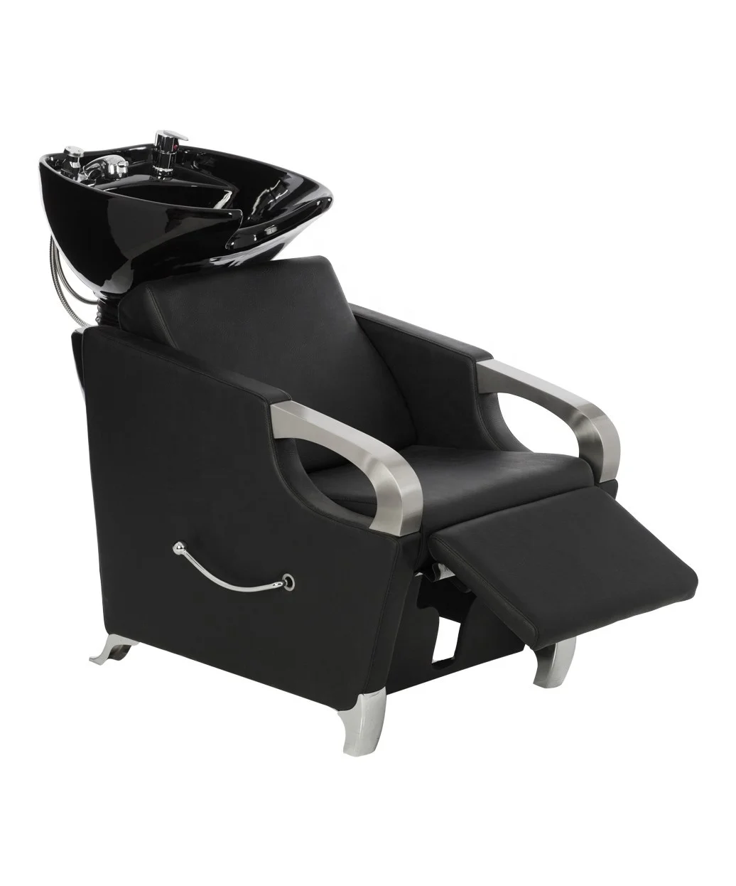 portable height adjustable shampoo basin hair muebles peluqueria hair wash table