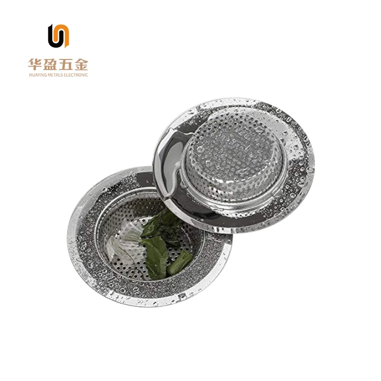utility sink strainer decorative Remote Drain For Sink kitchen stainless steel sink mesh strainer Filter Drain