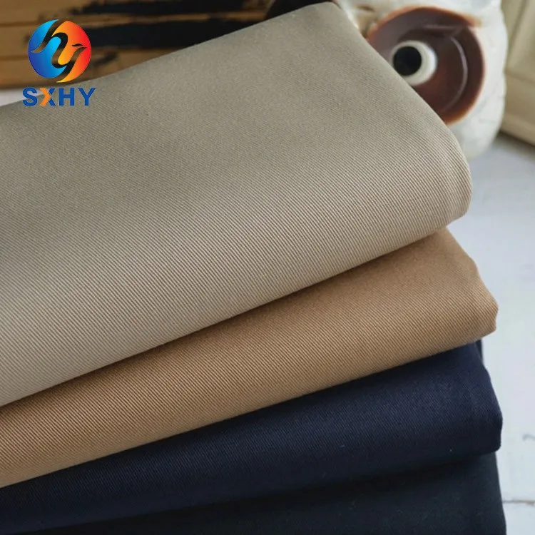 CVC60/40 60 хлопок 40 полиэстер саржа под заказ окрашенная ткань Униформа tecidos