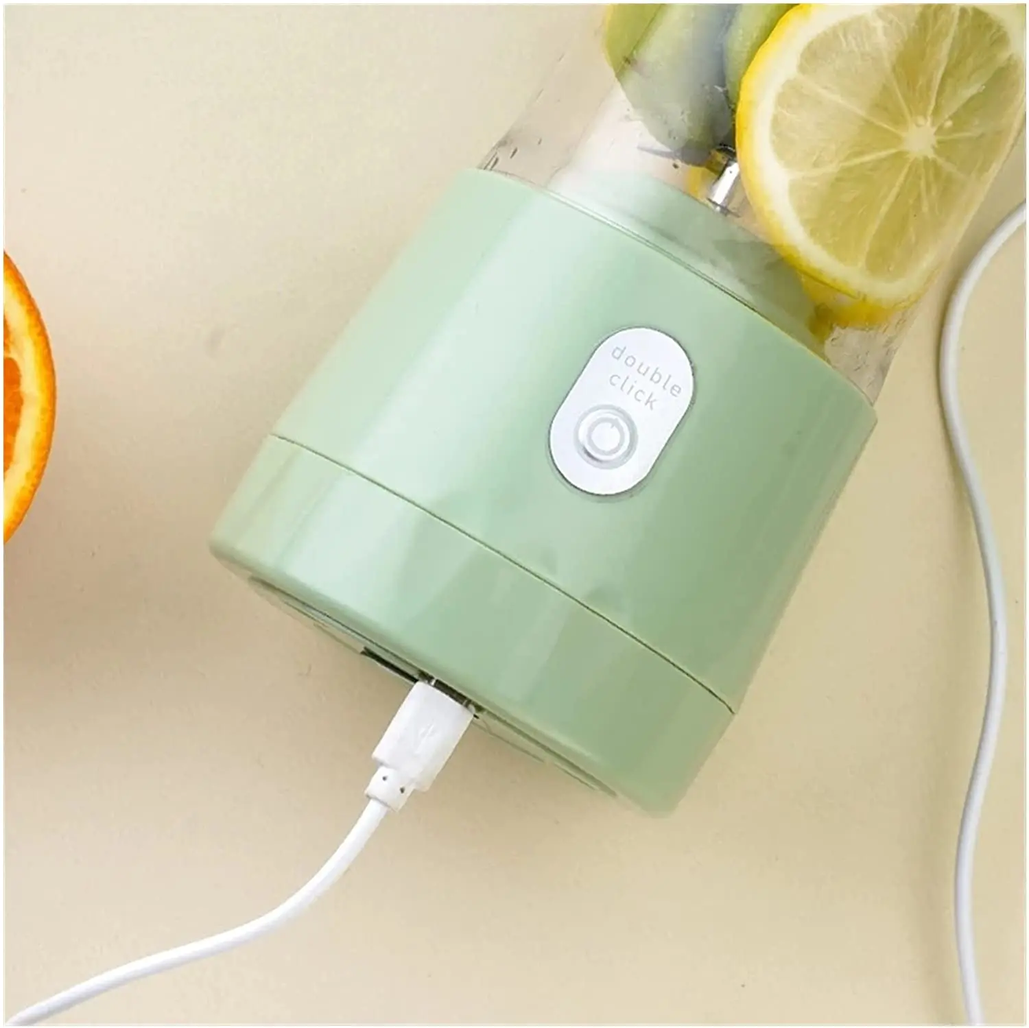 6-Blade 350ml Electric Juicer Smoothie Blender Cup  USB Portable Blenders Food Processing Machine
