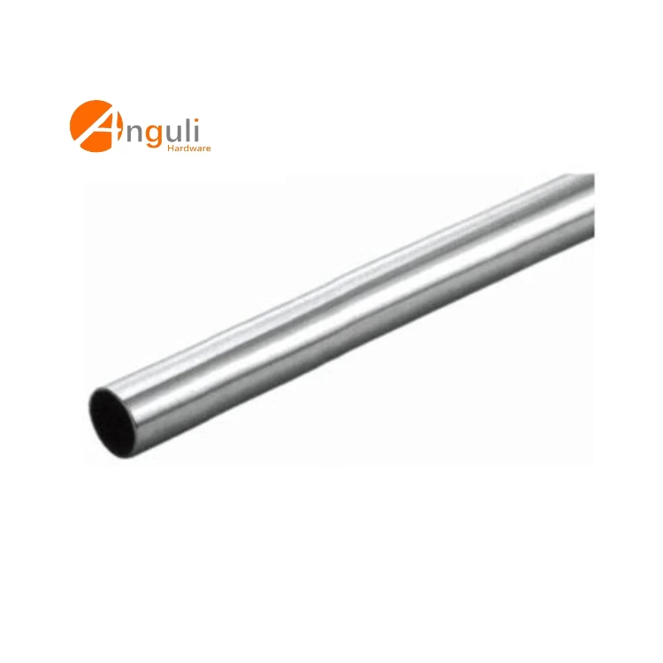 Best Price Furniture Closet Tube Chrome Round Steel Wardrobe Tube Hanging Wardrobe Rail Rods