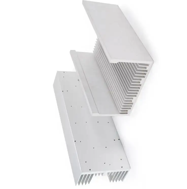6063 6061 t5 t6 AL profile Custom supply industrial aluminium extrusion profile  LED light housing manufacturer radiator Parts