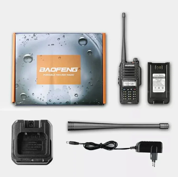 Baofeng uv9r plus Водонепроницаемая рация baofeng uv 9r 8 Вт высокомощная УКВ УВЧ Двухдиапазонная дальнего
