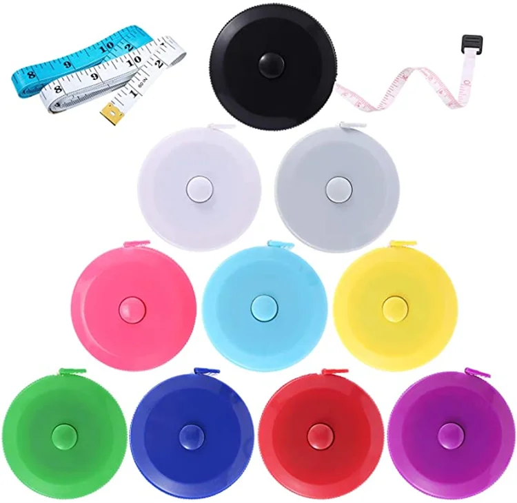 Customizable Advertising LOGO 1.5m Mini Round Retractable Leather Tape Measure
