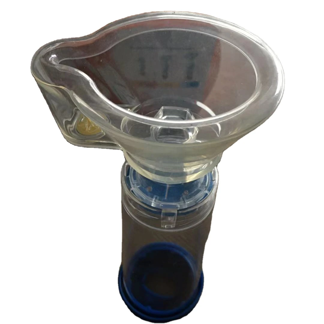 Аэрокамера с силиконовой маской, аэрозольная камера с двойным фильтром, одноразовая прокладка для дыхательной терапии