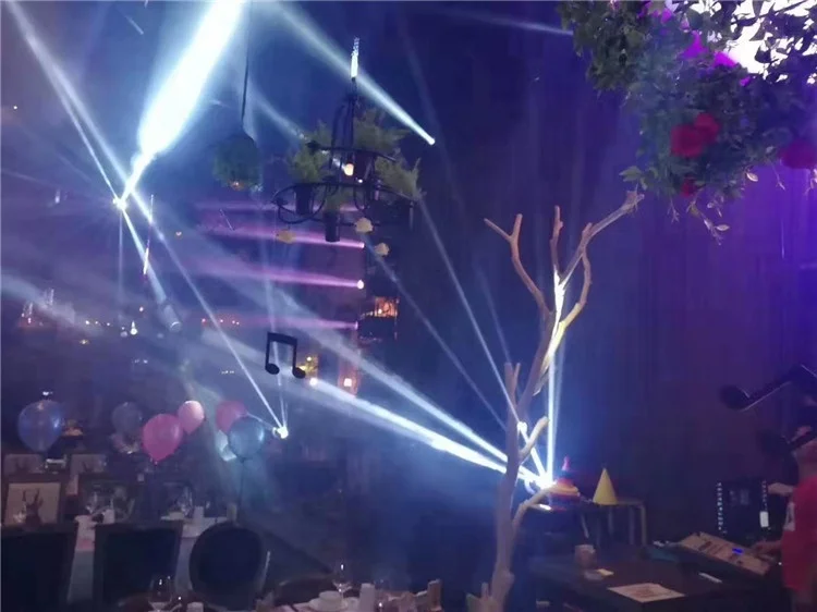 Dj disco lights bar effect light 5R scanner 200w scan beam effect light for restaurant