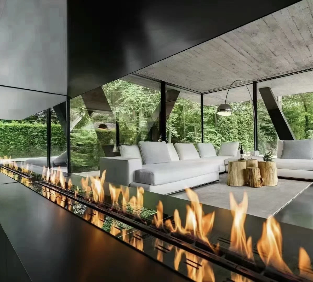 gel and ethanol steel plate fireplace vb2 ethanol burner insert ethanols  built in wall