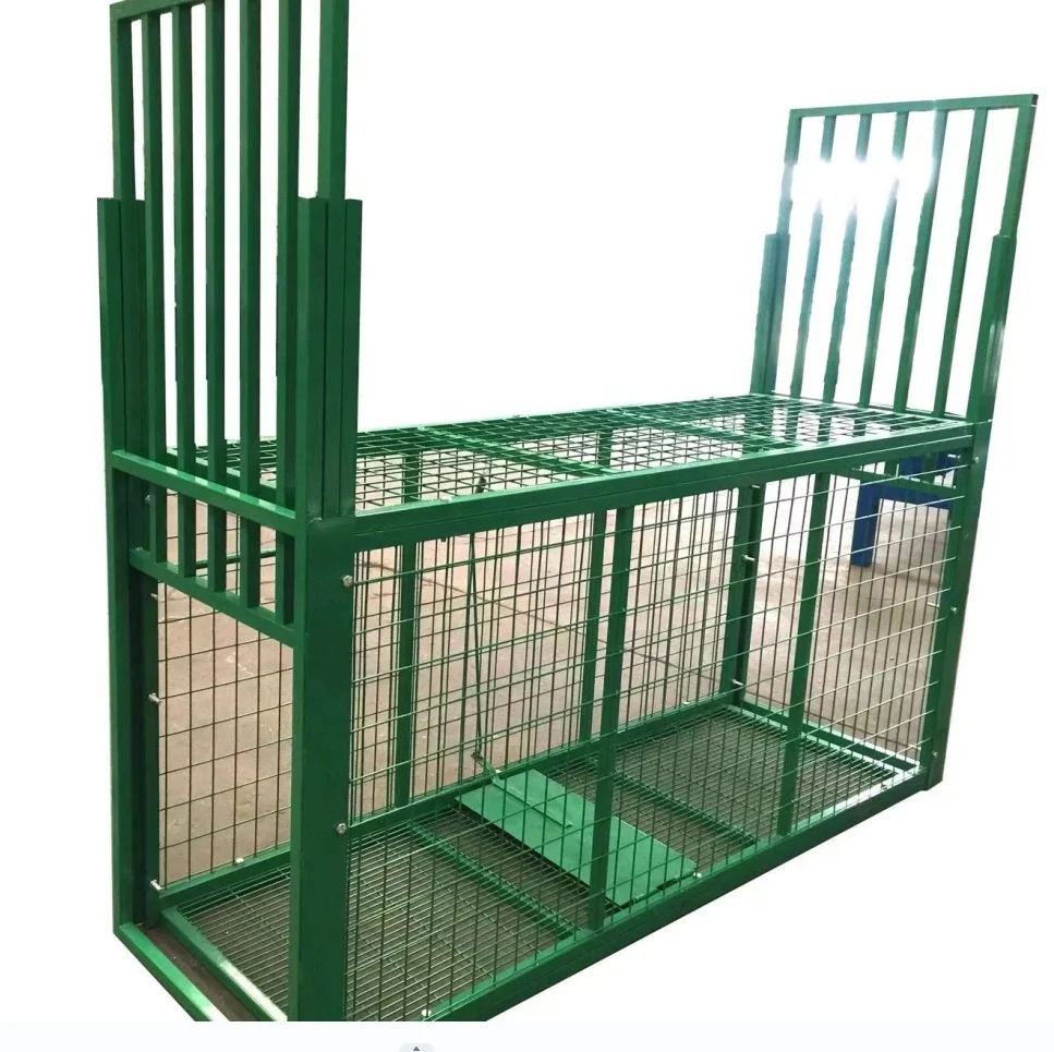 High Quality Collapsible Square Cage Two-Door Wild Pig Cage/Trap cage/Wild Hog Cage