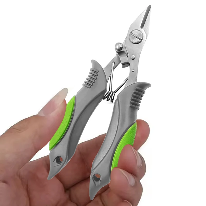 Multifunctional Fishing Pliers Accessories Stainless Steel Scissors Line Cutter Hooks Remover Outdoor Fishing Thread Shears Tool