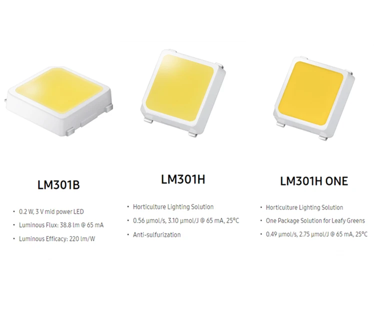 Оригинал Samsung LH351 серии 3535 SMD LED чип LH351H 730nm дальняя красная для садоводства осветительным решениям завода