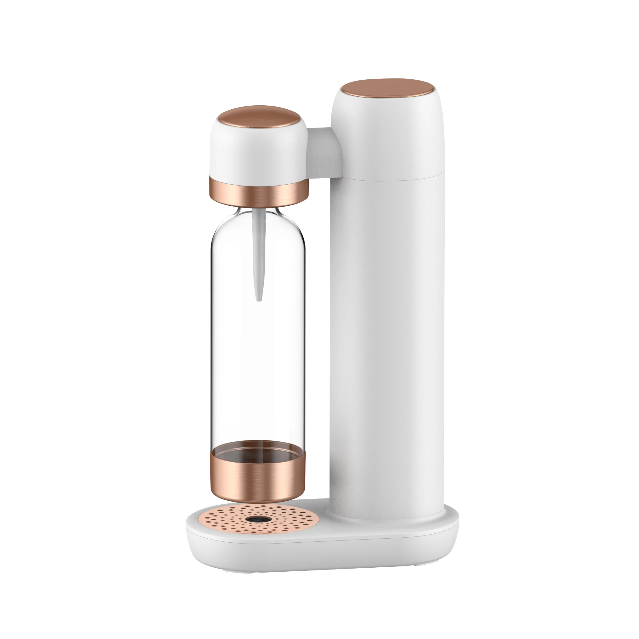 Factory Quality Rose Gold Stainless Steel Carbonated Sparkling Water Machine Soda Water Machine Portable soda Maker