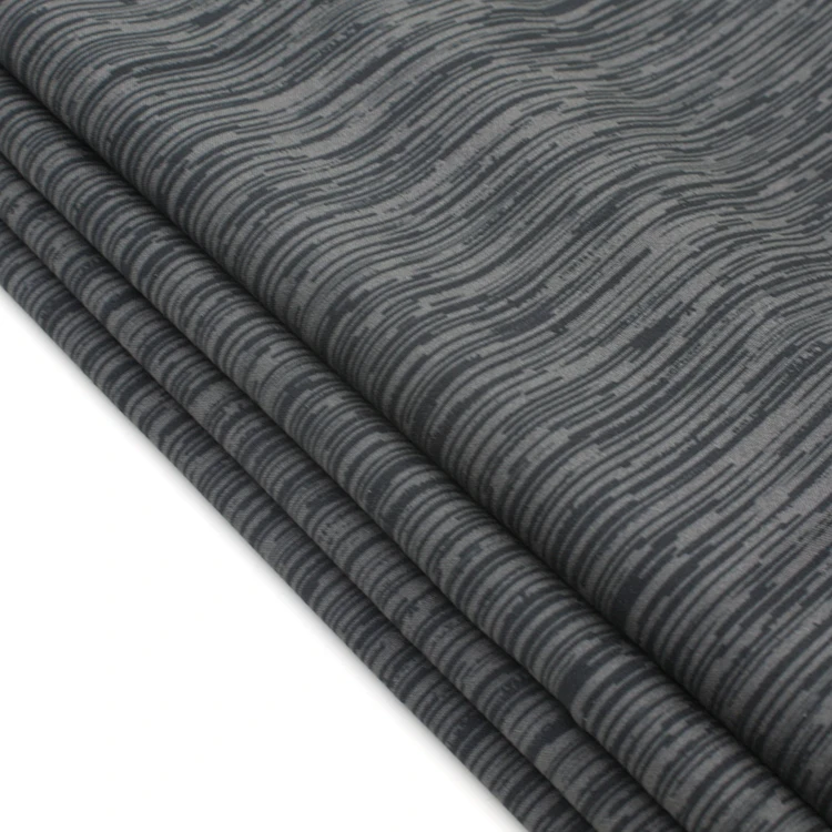 
90%polyester 10%spandex wave shape mox color 2 way stretch printing fabric 