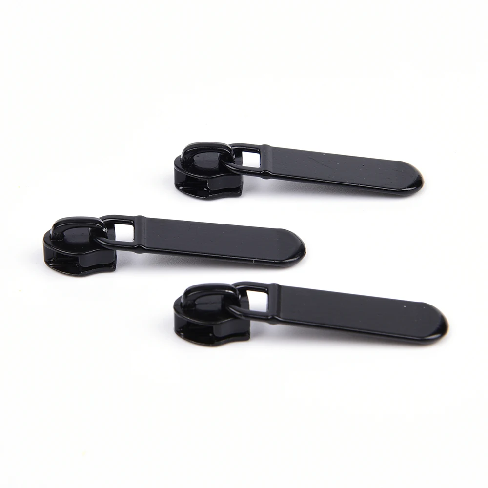 custom size 5# 7# custom logo metal custom zipper slider for bags/luggage/handbag/clothes/backpack/tent