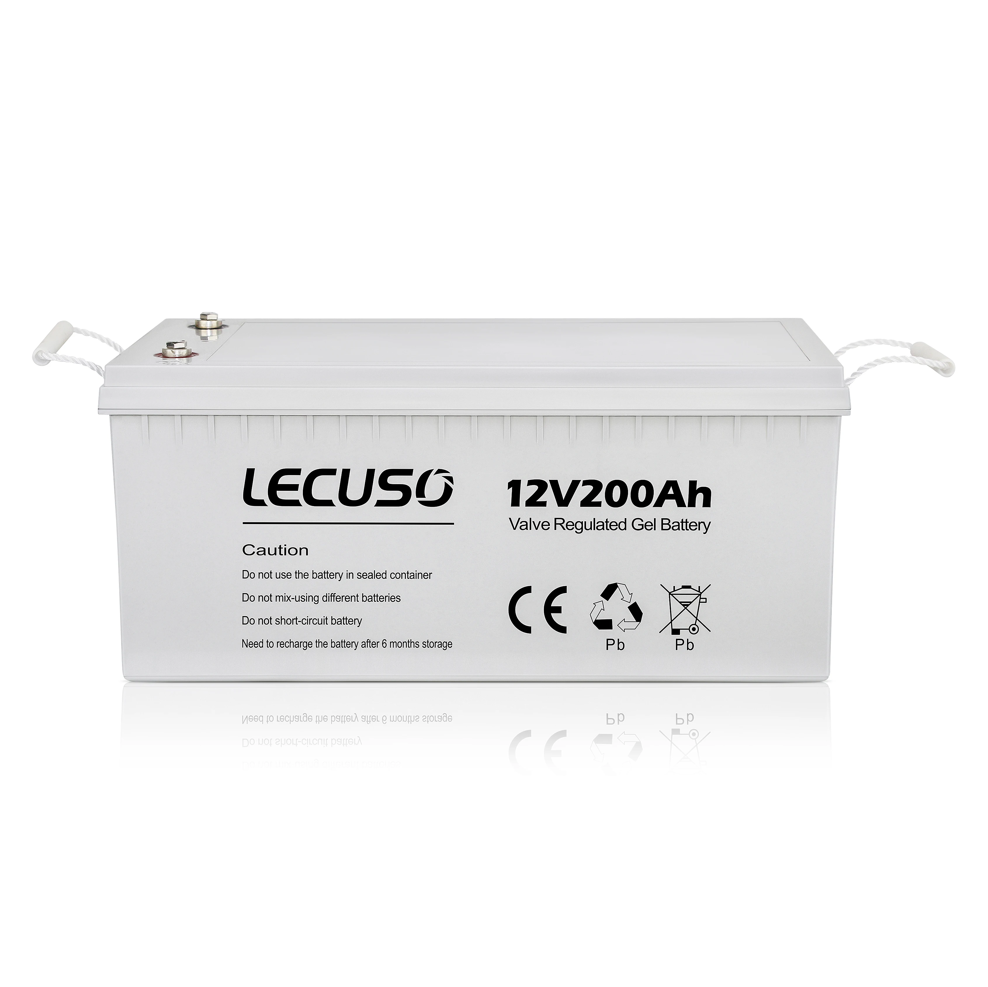 LECUSO best 12v 100ah 200ah 250ah 400ah heavy duty max agm solar battery energy gel lead acid batteries