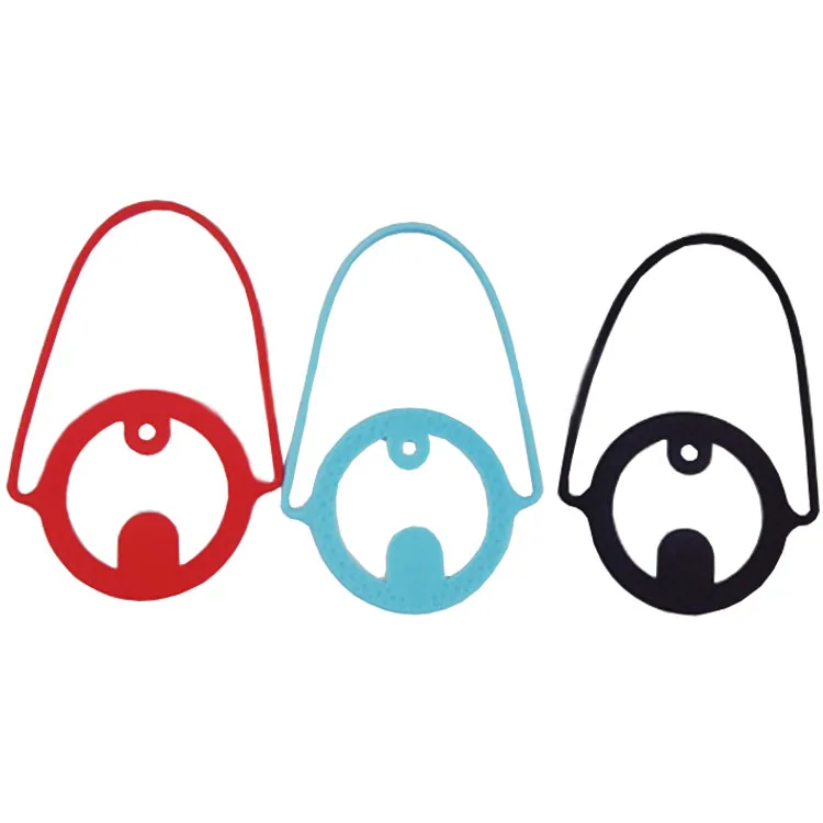 Silicone cup cover milk tea cup holding rope creative water cup holding rope gift customization