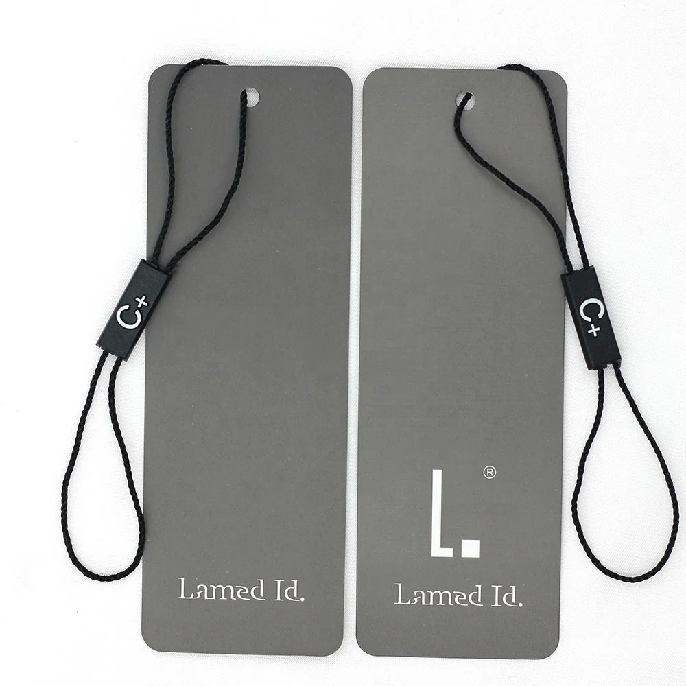 Именные логотипы, брендовые бирки, бирки из крафт-бумаги, металлические люверсы для одежды, бирки на заказ, бесплатный дизайн, печать с белым и черным шнурком