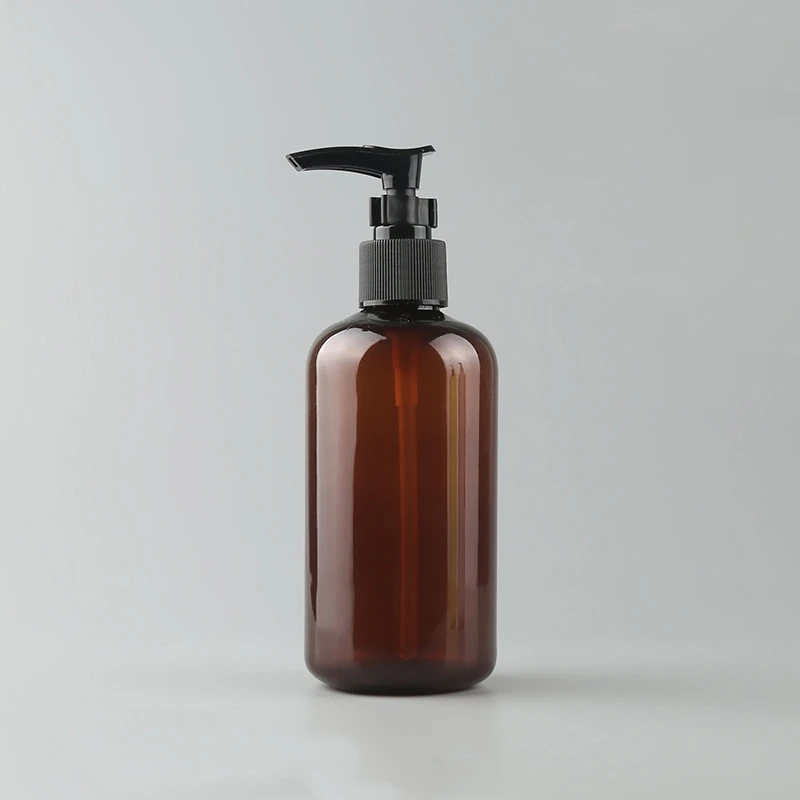 Wholesale PET Plastic 250 Ml Body Wash Shampoo Plastic Bottles Liquid Container Lotion Bottles with Pump