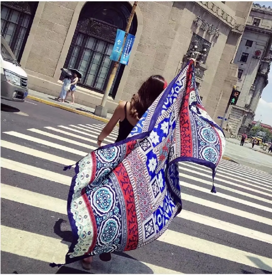 Custom Big Women Digital Printing Satin Pure Silk Scarf 90*180 cm Hair Square Polyester Ethicon Soie Scarves Ladies