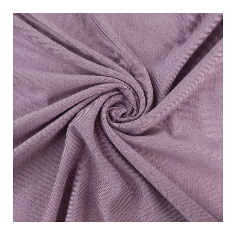 
32s Single Jersey Lenzing Modal/Silk spandex knitting Fabric 