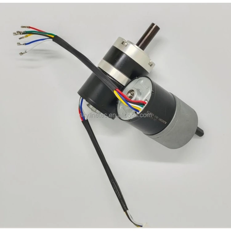 China Manufacturer Anti-Drip High Torque Low RPM Ironless Brushless Motor for Electric Bike