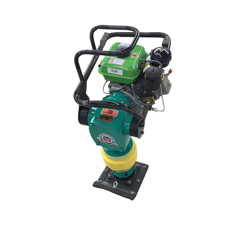 Hand Held Foundation Yard Rammer Horse pavement tamper Hand-held petrol impact tamper  Small asphalt gravel fire rammer