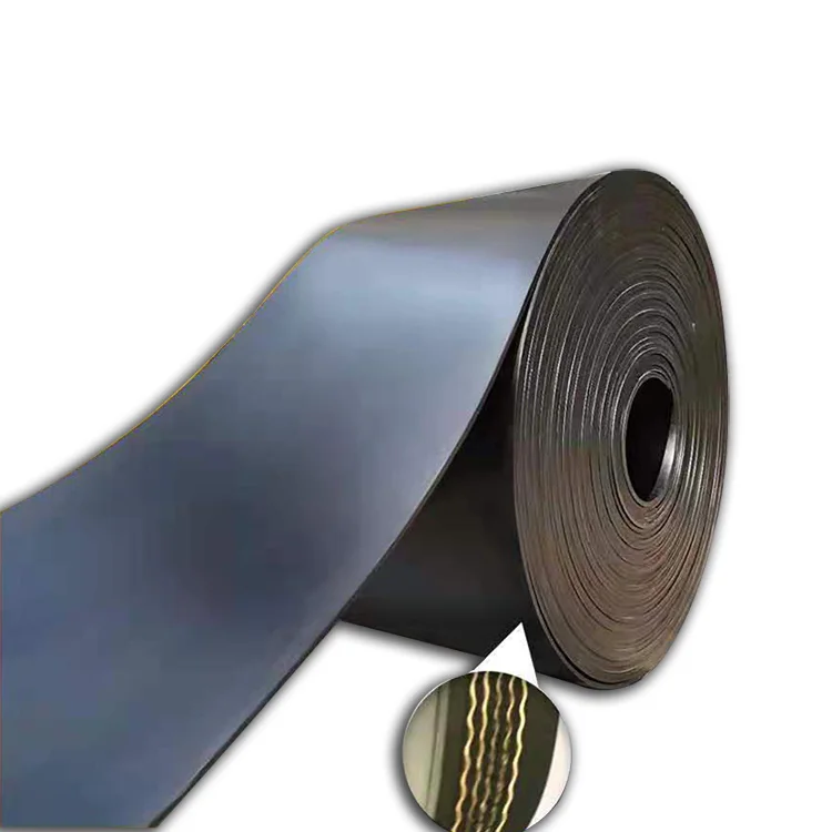 Industrial EP rubber conveyor belt, flat transportation belt, high temperature resistance