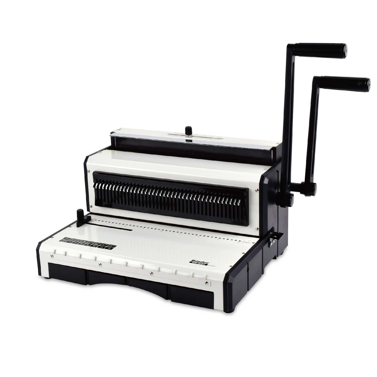 QK-930 Multi-functiol wire 3:1 punch & bind plastic spiral single or double wire coil comb binding machine for netbook