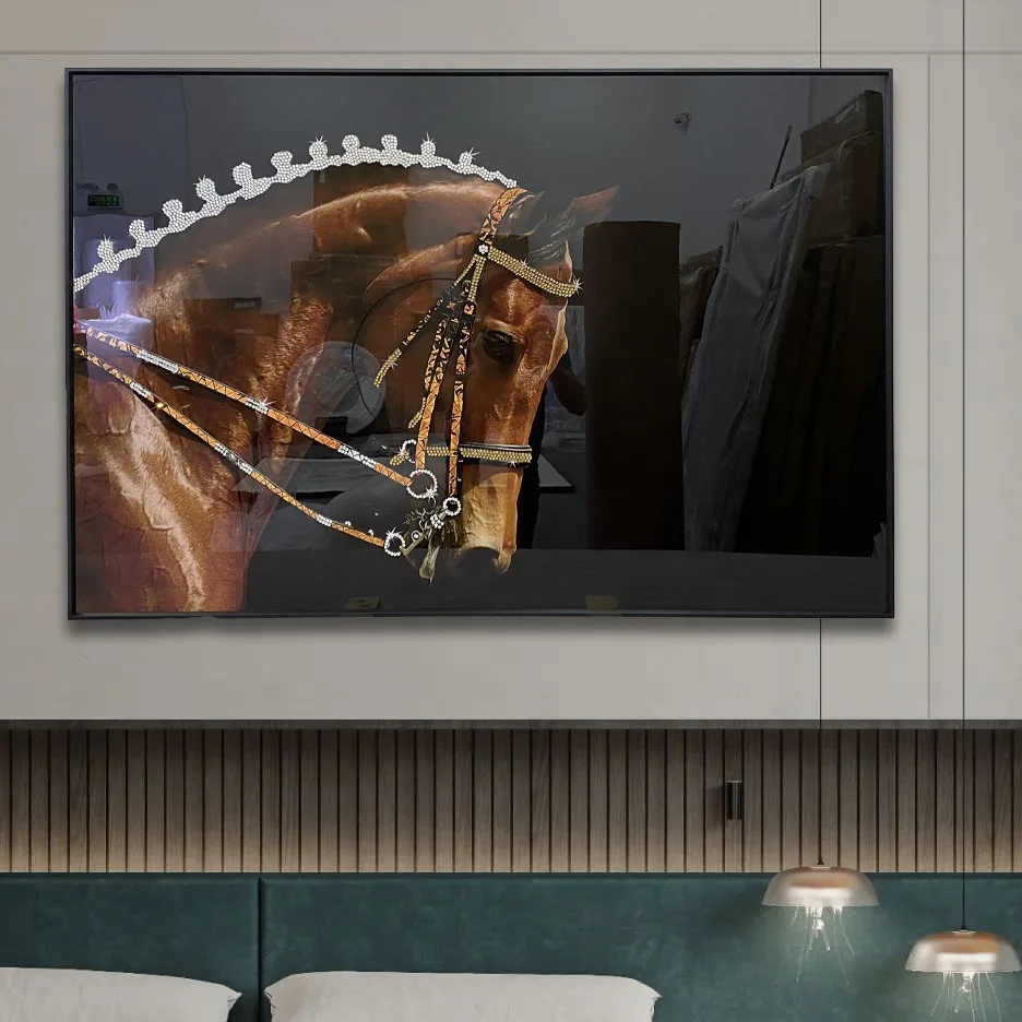 Printed Pictures Paintings Horse Decorative Painting Walls Art For Living Room Wall Space