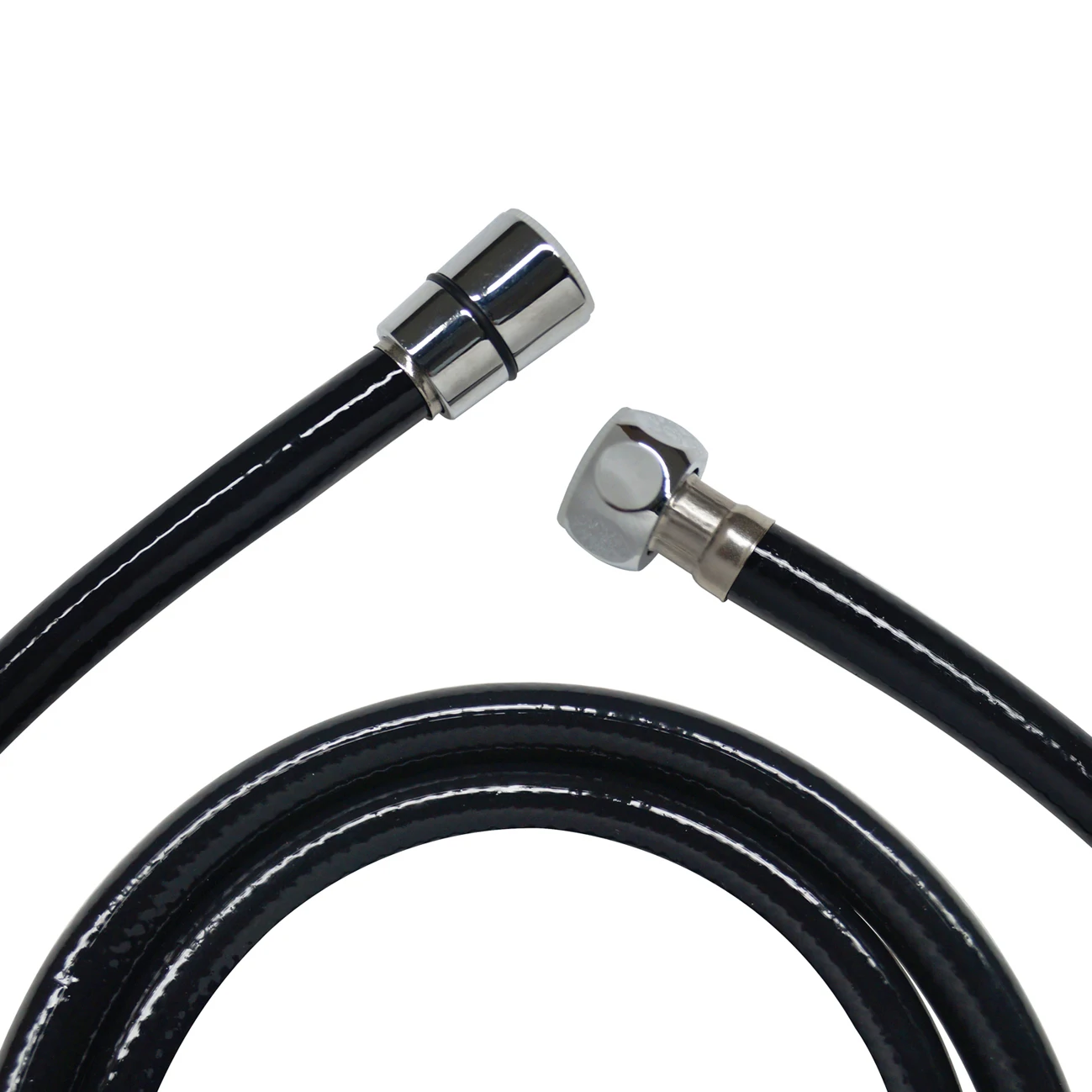 125cm Toilet Shower Shattaf Bidet White PVC Hose 1.2m 48 inches