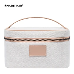 Makeup Brush Tool Bags Holder Cosmetic Plain Make up Bag Custom Logo Printed Canvas Customized Cosmetic Bag