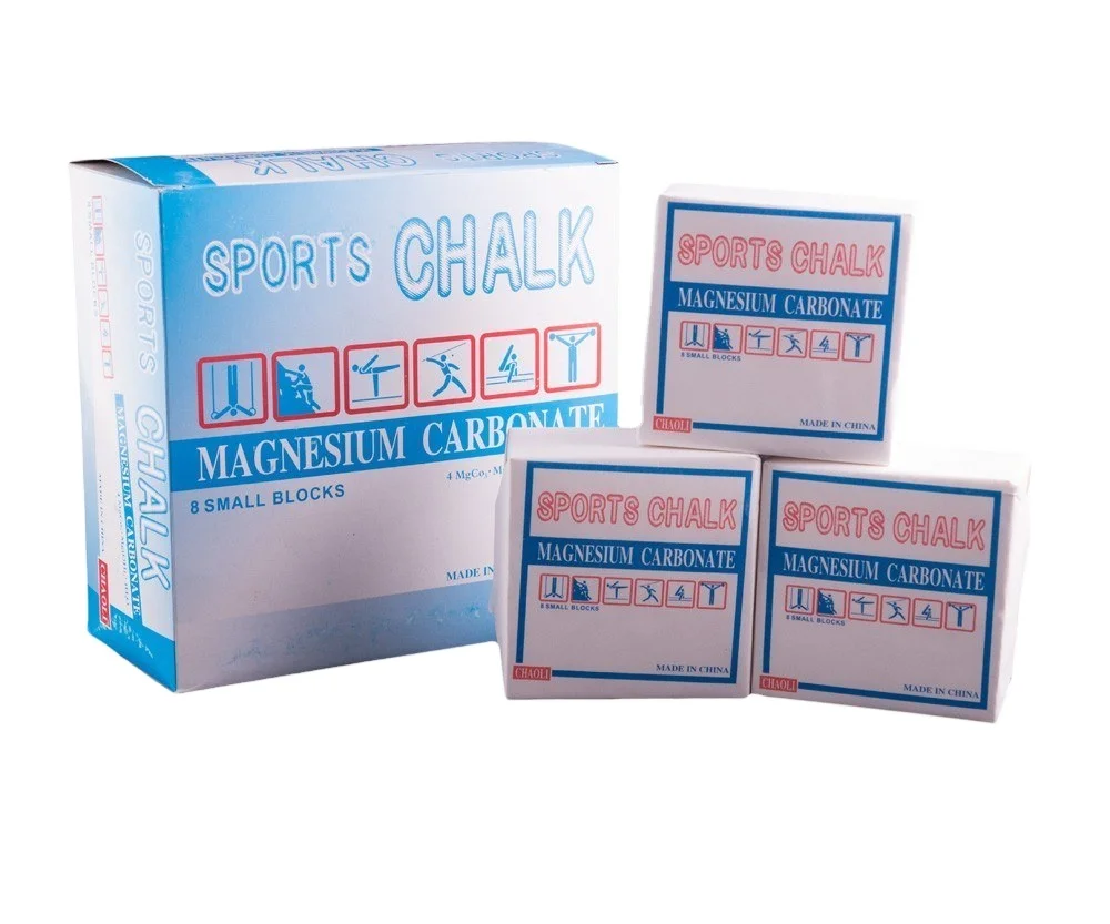 Lecheng Sport gym chalk block climbing weight lifting anti slip magnesium chalk