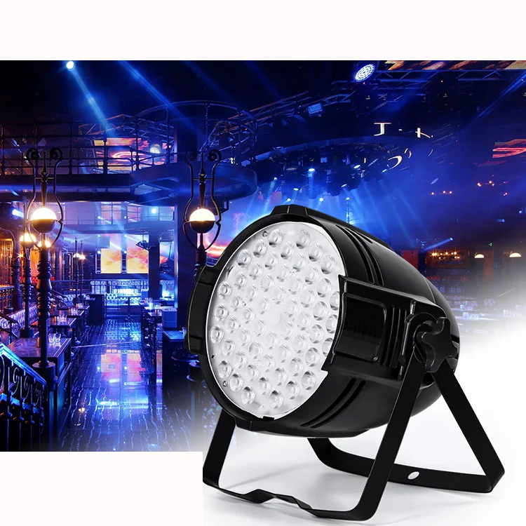 All in one lens Par54 RGBW RGBWW 3in1 4in1 dmx512 sound activated control dj stage lights led par light 54*3w