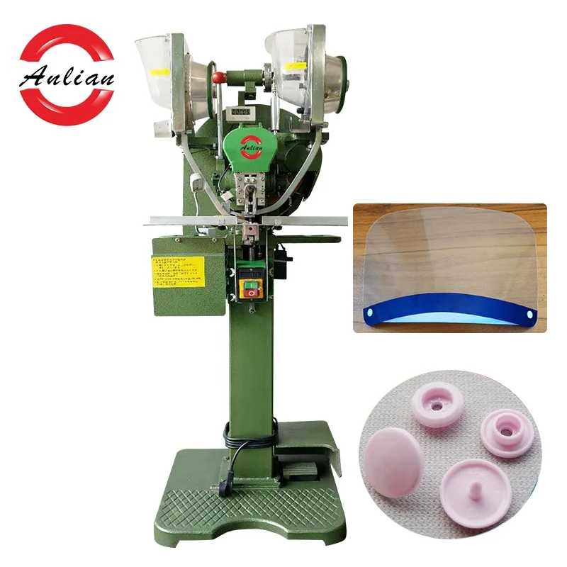 Automatic snap button attaching machine with factory price button attach sewing machine for sale