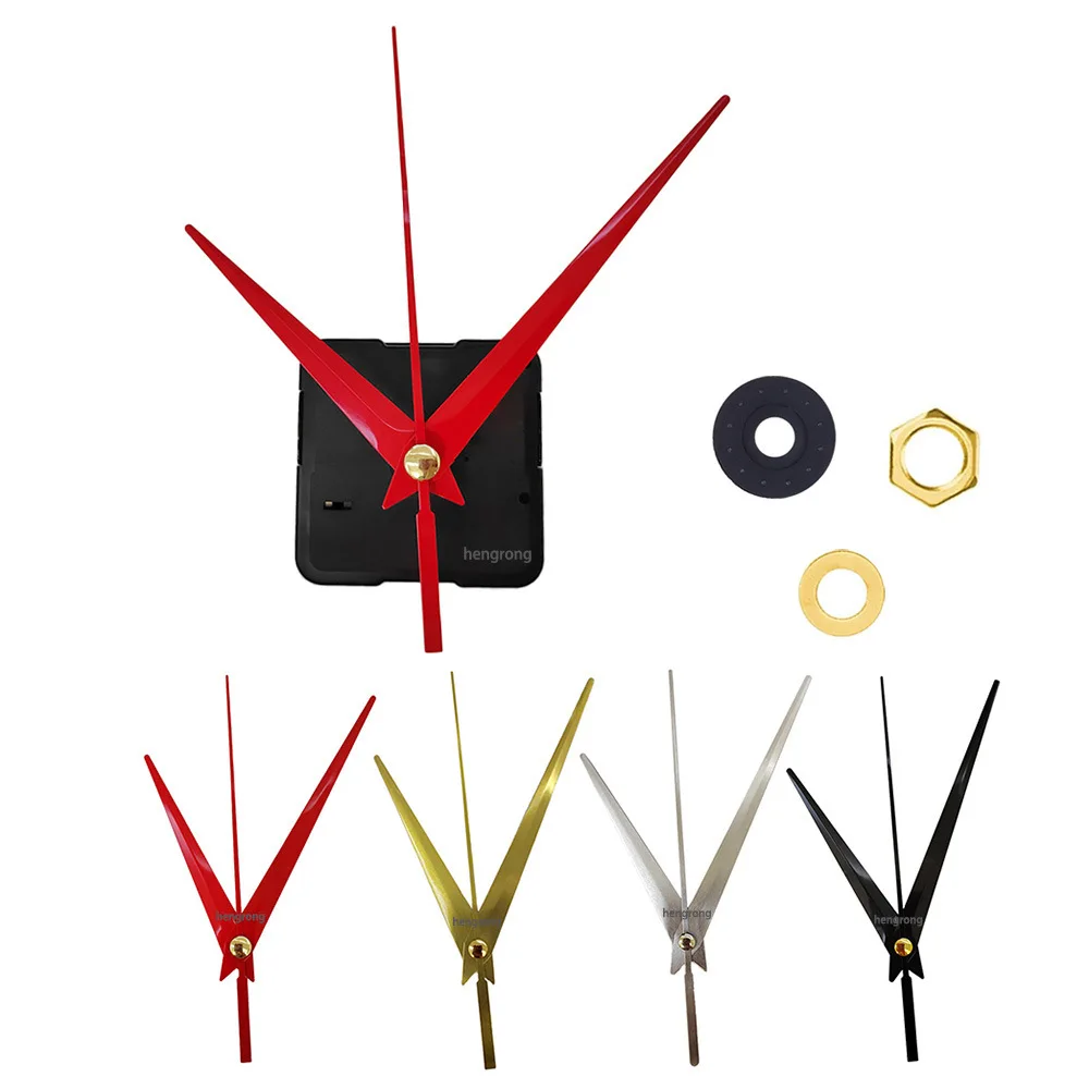 Home Decor Quartz Antique Wall Clock Replacement Parts Clockwork Mechanism Silent Sweeping Clock motor with Arrows