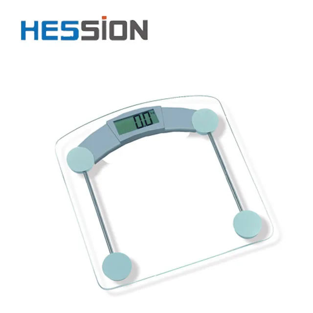 wholesales tempered glass + abs plastic digital bathroom scale electronic balance