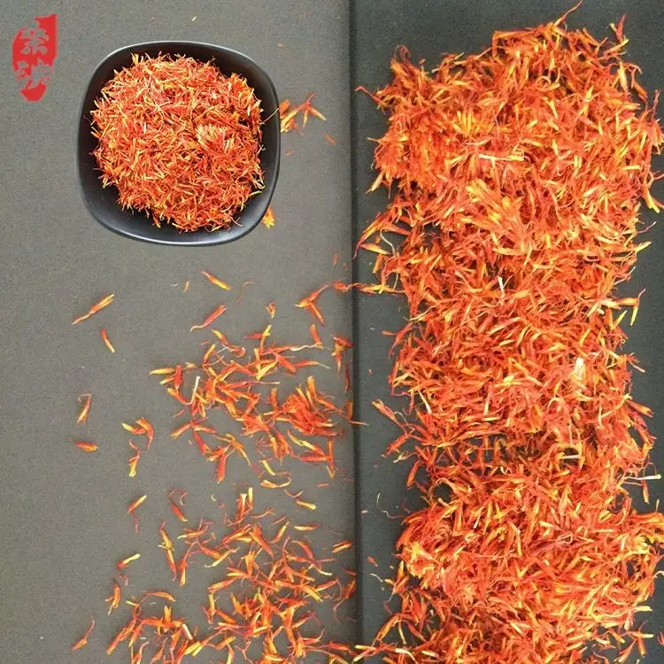 Dried safflower 2021 new collection and concocted safflower health care products