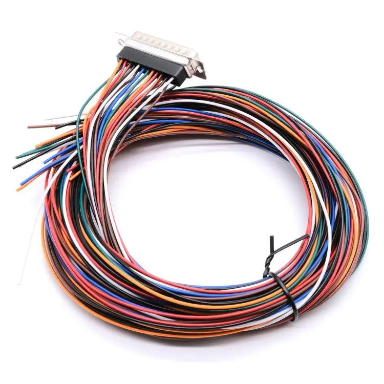 UL1061 22AWG D SUB/DB 25 pin машина/твердый контактный разъем передачи данных кабель