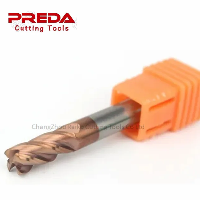 HRC55 Cheap Corner Carbide Radius End Mill for Cutting CNC Machinery Tools